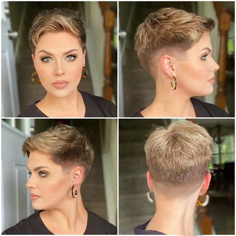 kingsley b iamkingsleyb instagram photos and videos very short pixie cuts short choppy