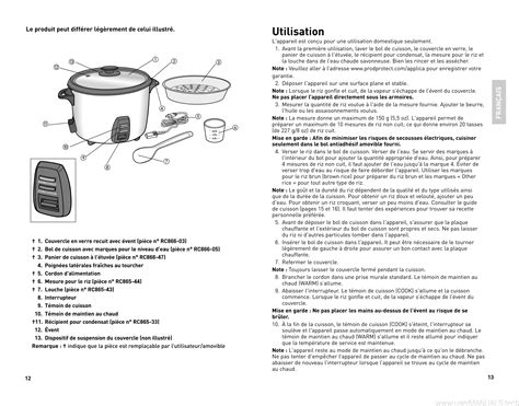 Black And Decker Rice Cooker Manual Rc