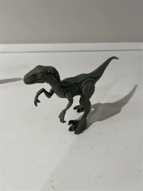 Jurassic World Velociraptor Blue Raptor Dinosaur Jurassic Park Toy Mattel 2017 Eur 374