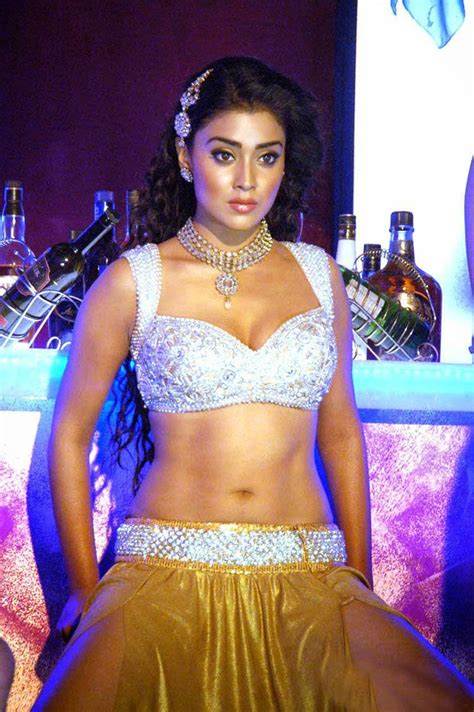 South Indian Actress Club Shriya Saran Hot Navel And Armpit Show