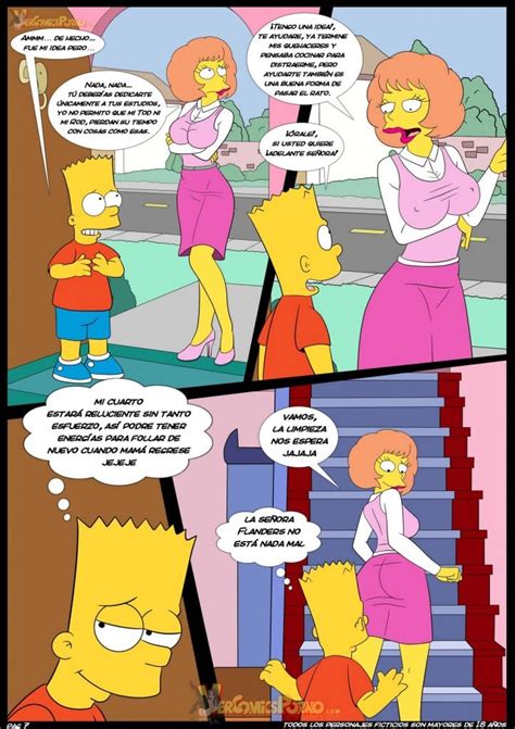 Comics Porno De Los Simpsons En Espa Ol Bart Simpson Se Folla A Todas Zubby Com