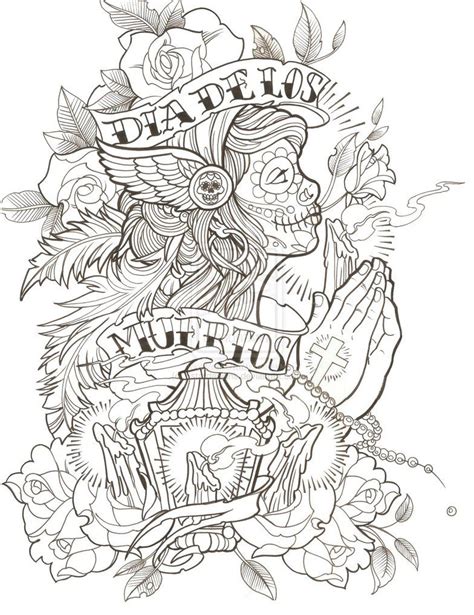 Boho style sticker, patch, print or blackwork flash tattoo design. Thug Life Coloring Pages at GetColorings.com | Free ...