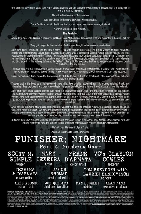 Punisher Central Pc Post 107 Punisher Nightmare 4 Preview