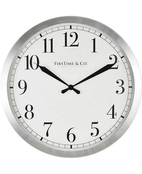 Firstime And Co Firstime And Co Soho Steel Wall Clock And Reviews Clocks