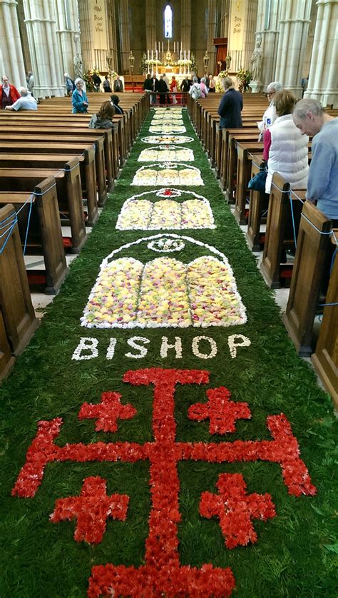 Search for the perfect addition to your deck. Arundel Cathedral carpet of flowers 2015 | Corpus Christi ...
