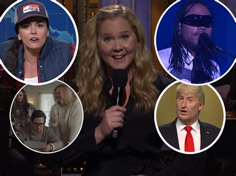 Amy Schumer Calls Kanye West A Nazi In Her Opening Monologue Plus More SNL Highlights HERE