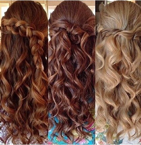 25 easy hairstyles for when you're running late. Cute ways to get your curly hair out of your face | Hair ...