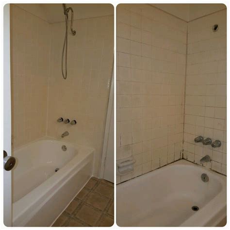 The installation and manufacture of these components can take many days, whereas a bathtub reglazing job only takes a few hours. Bathtub reglazing with tile restoration and plumbing ...