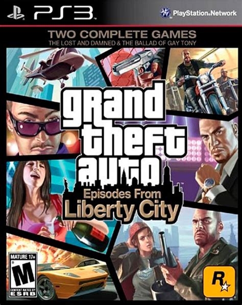 Grand Theft Auto Iv And Episodes From Liberty City Ps3 Game Cool