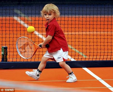 Future Wimbledon Champ Tennis Prodigy Can Ace Opponents But Still