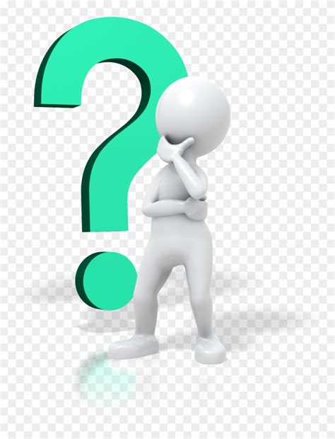 Person Thinking With Question Mark Free Clipart Stick Man Thinking