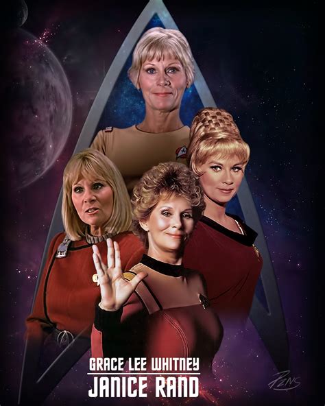 Grace Lee Whitney As Janice Rand In Star Trek Star Trek Tv Star