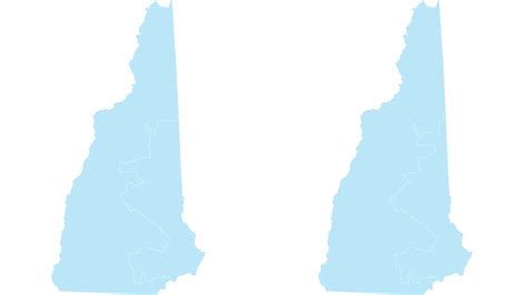 New Hampshire Redistricting 2022 Congressional Maps By District