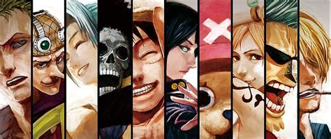 Hd Wallpaper One Piece Characters Graphic Wallpaper Ultra Wide Human