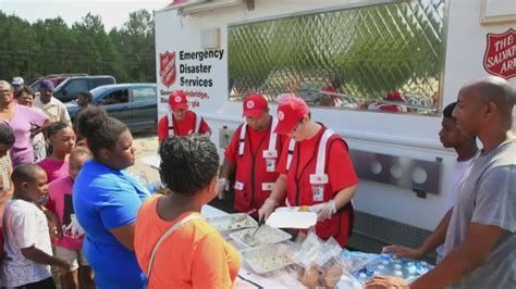 Salvation Army Responds To Disasters People In Need