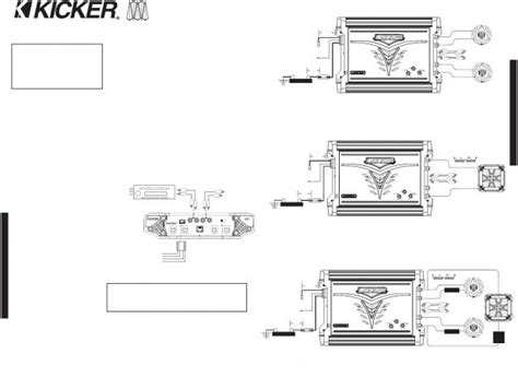 Check the amplifier's owners manual for minimum impedance the amplifier will handle before hooking up the speakers. Kicker Cvr 12 Wiring Diagram