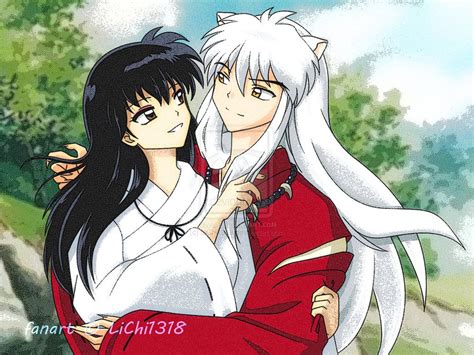 Inuyasha X Kagome By Lichi1318 On Deviantart Inuyasha