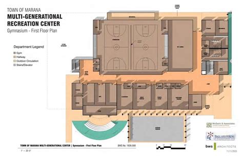 Small Recreation Center Floor Plans