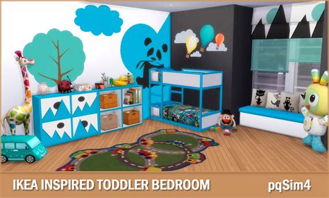 Ikea Inspired Toddler Bedroom Sims 4 Custom Content