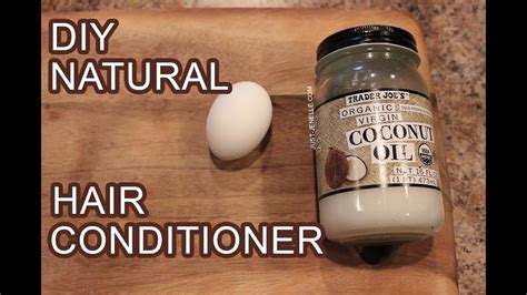 Adding a natural hair conditioner to your haircare routine will ensure you always have smooth, shining hair that's less frizzy and easily detangles. DIY Coconut Oil and Egg Conditioner | Natural Hair - YouTube