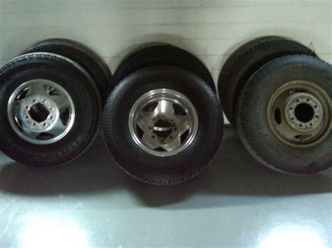 16 Aluminum Superduty Dually Wheels With Tires