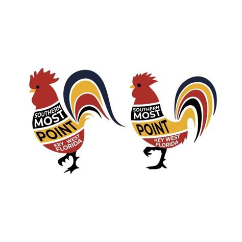 Key West Rooster Cuttable Design Apex Designs And Fonts