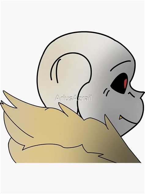 Fell Sans Smiling Sticker For Sale By Ariusazrail Redbubble