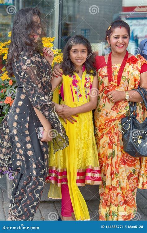 Gorgeous Indian Girl With Beautiful Black Eyes And Smiley Expressions Editorial Image