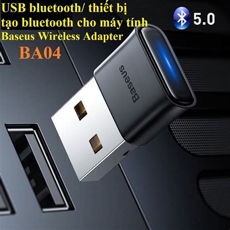 Usb Bluetooth Thi T B T O Bluetooth Cho M Y T Nh Baseus Wireless