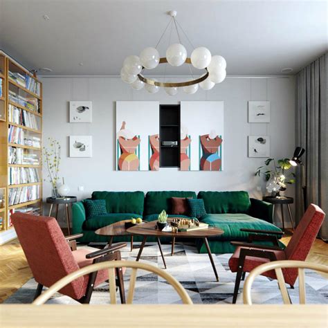 Tips To Create A Mid Century Modern Living Room Beautiful Homes
