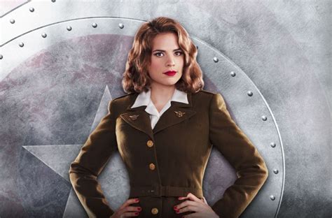 hayley atwell plays peggy carter in the series agent carter