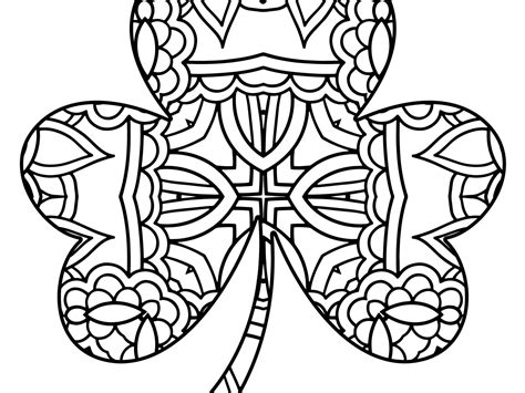 Check spelling or type a new query. Shamrock Coloring Pages Free at GetDrawings | Free download