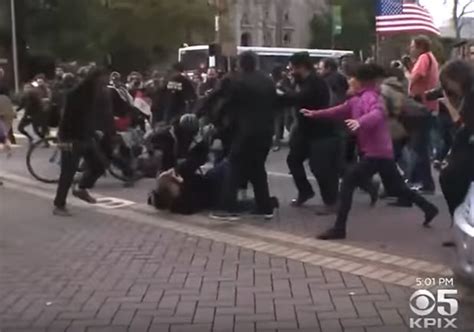 Violence In Berkeley Pro Trump And Anti Trump Protests