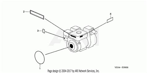 Honda Wp20x Water Pump Parts Manual