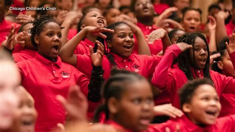 Chicago Childrens Choir Prepares For Special Black History Month Concert