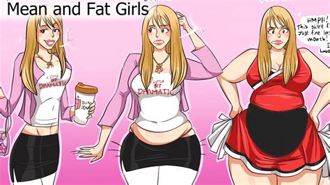 mean and fat girls comic dub youtube
