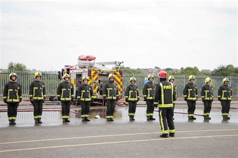 Firefighters Graduate From South Yorkshire Recruits Course South