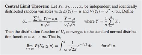 probability - Central Limit Theorem - Distribution Function Converges ...