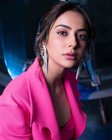 Rakul Preet Singh Latest Hot Photos In Pink Colour Outfit Gone Viral
