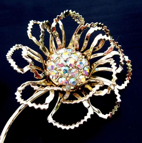 Vintage 1960 Signed Sarah Coventry Allusion Collection Brooch Etsy