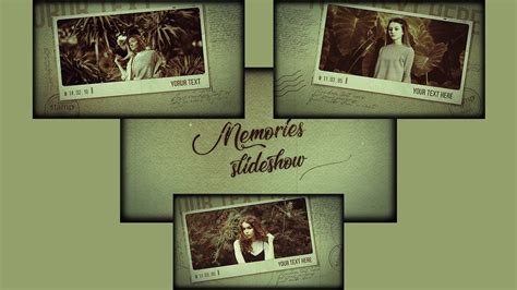Memories Slideshow – Free Download After Effects Templates - YouTube