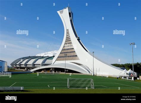 Olympic Stadium Montreal Quebec Province Canada Stock Photo Alamy