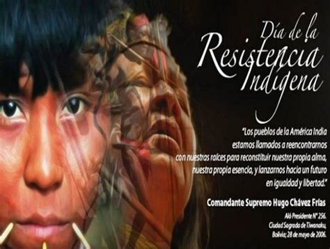 12 De Octubre Día De La Resistencia Indigena