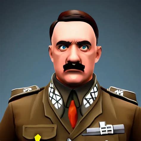 Adolf Hitler In Fortnite Character Design Front Page Stable