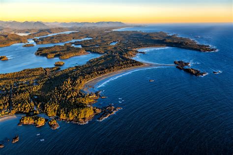 Chesterman Beach Tofino Aerial Fine Art Nature Photography Prints By Dave Hutchison Photography