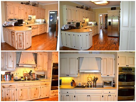 Testers are a great way for you to choose the right wall color to match your kitchen cabinets. Picture | Pine cabinets, Redo cabinets, Painting kitchen cabinets