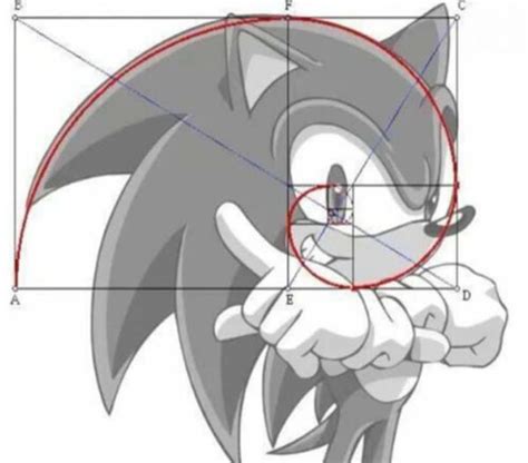 Sonic Spiral The Golden Ratio Know Your Meme