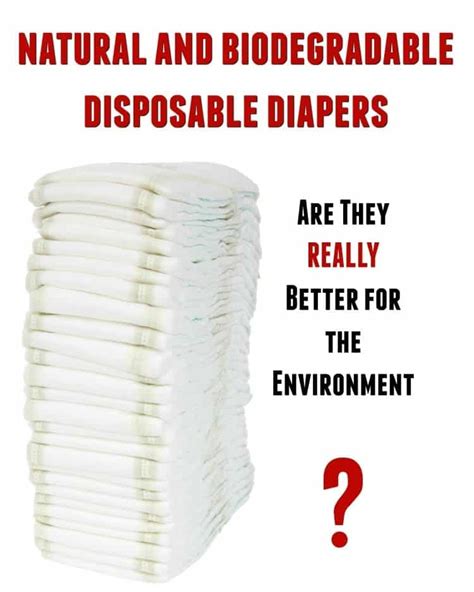 Are Biodegradable Diapers Better For The Environment