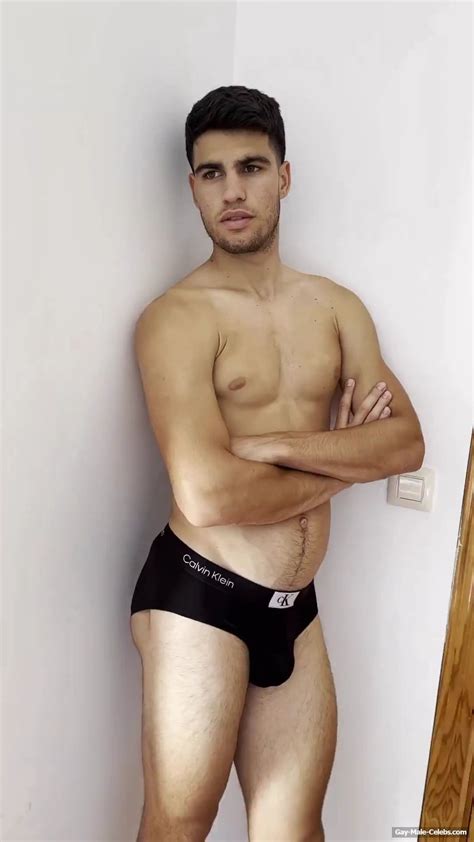 Carlos Alcaraz Shirtless And Bulge Underwear Photos Nude Male Celeb