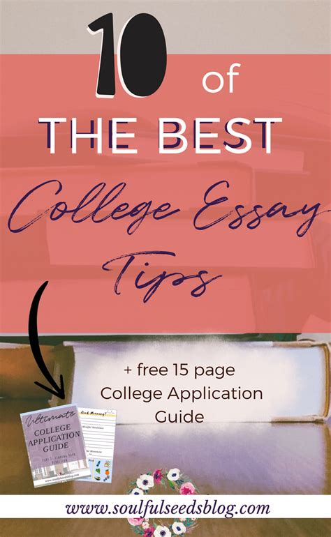 College Essay Tips College Essay Advice How To Write A College Essay
